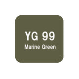 .Too COPIC sketch YG99 Marine Green