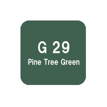 .Too COPIC sketch G29 Pine Tree Green