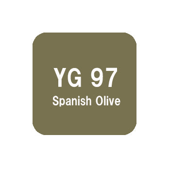 .Too COPIC sketch YG97 Spanish Olive