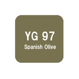 .Too COPIC sketch YG97 Spanish Olive