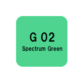 .Too COPIC sketch G02 Spectrum Green