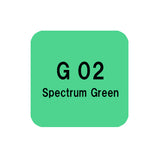 .Too COPIC sketch G02 Spectrum Green