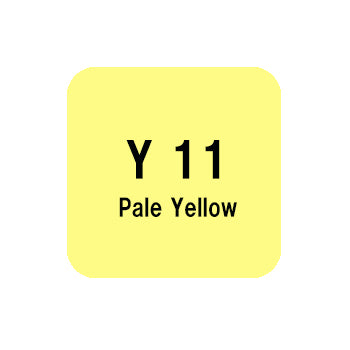 .Too COPIC sketch Y11 Pale Yellow