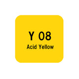 .Too COPIC sketch Y08 Acid Yellow