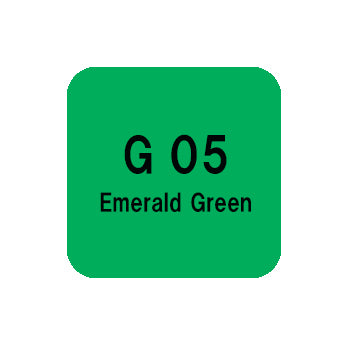 .Too COPIC sketch G05 Emerald Green