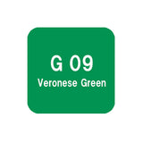 .Too COPIC sketch G09 Veronese Green