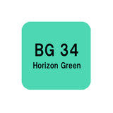 .Too COPIC sketch BG34 Horizon Green