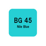 .Too COPIC sketch BG45 Nile Blue
