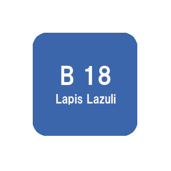 .Too COPIC sketch B18 Lapis Lazuli