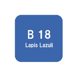.Too COPIC sketch B18 Lapis Lazuli