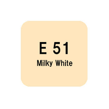 .Too COPIC sketch E51 Milky White