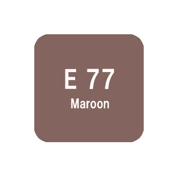 .Too COPIC sketch E77 Maroon