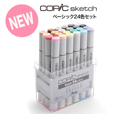 .Too Copic Sketch Basic 24 colors set