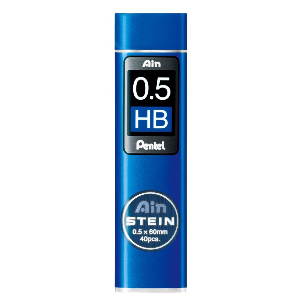 Boite de 40 mines Pentel AIN STEIN 0.5 HB