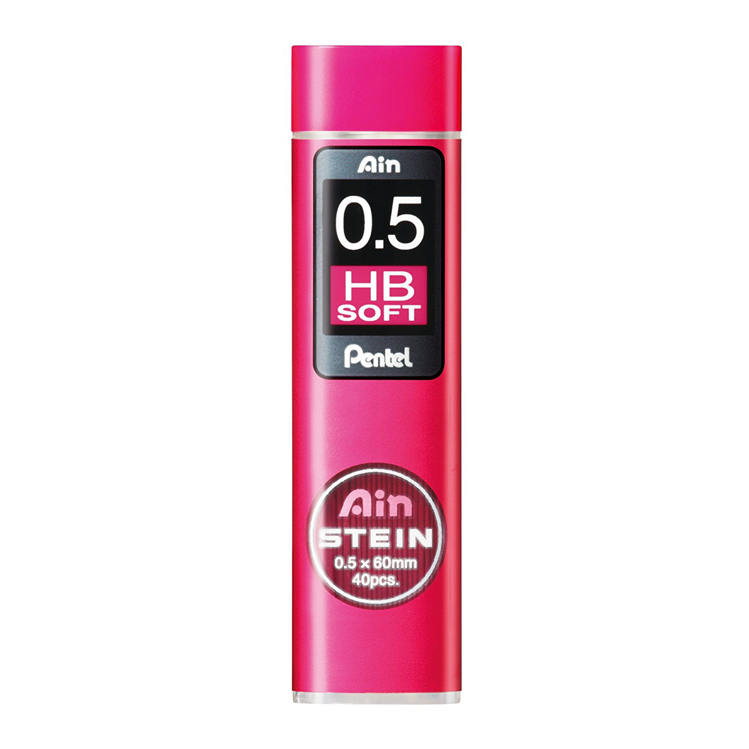 Boite de 40 mines Pentel AIN STEIN 0.5 HB SOFT