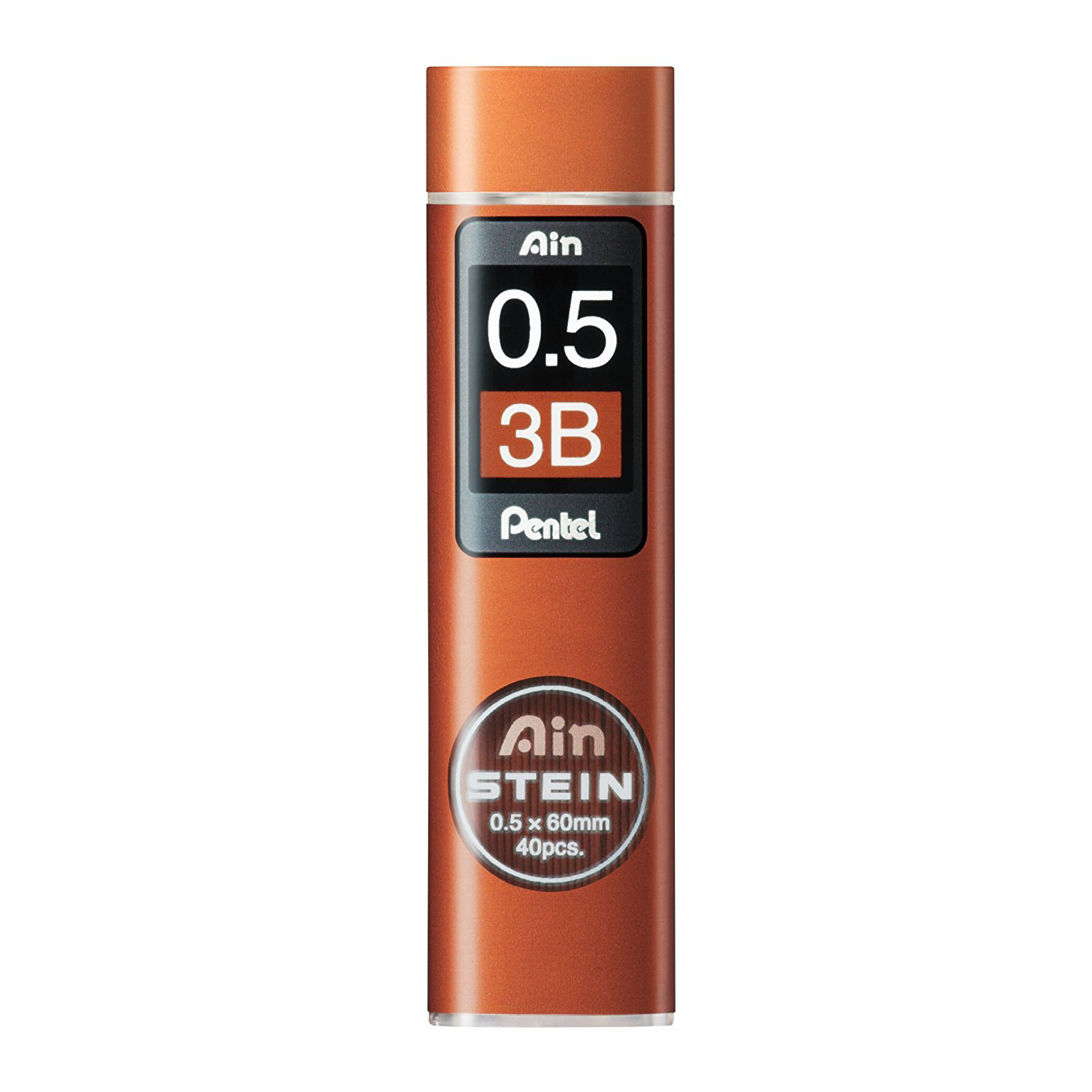 Boite de 40 mines Pentel AIN STEIN 0.5 3B