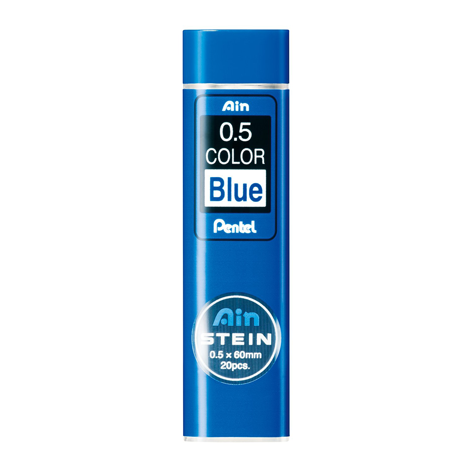 Boite de 20 mines Pentel AIN STEIN 0.5 Blue