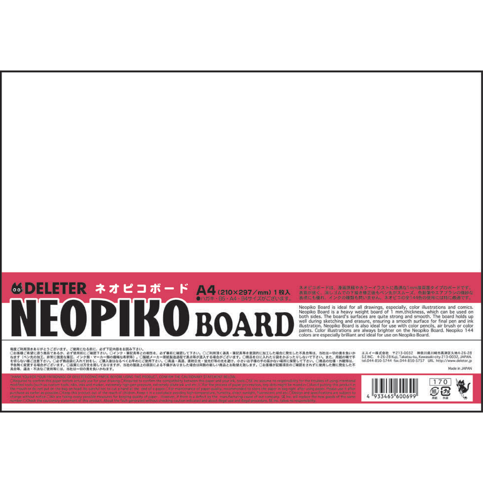 DELETER NEOPIKO BOARD A4