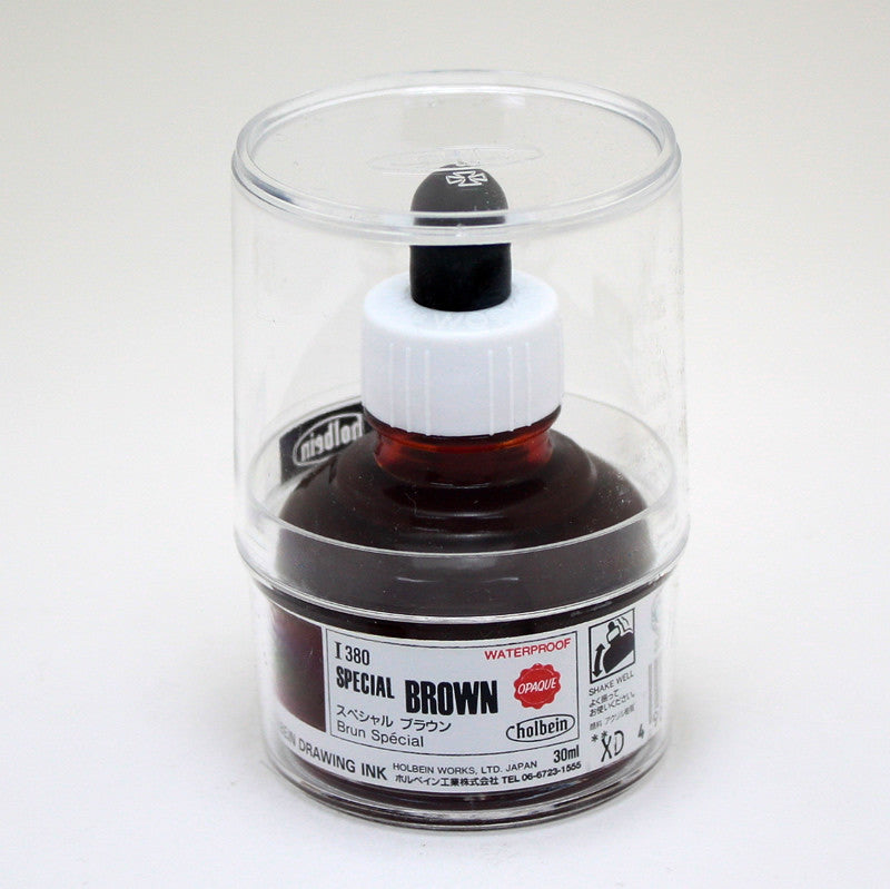 Drawing ink holbein I380 brun spécial 30ml