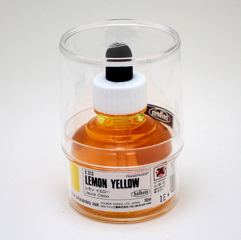 Drawing ink holbein I313 jaune citron 30ml