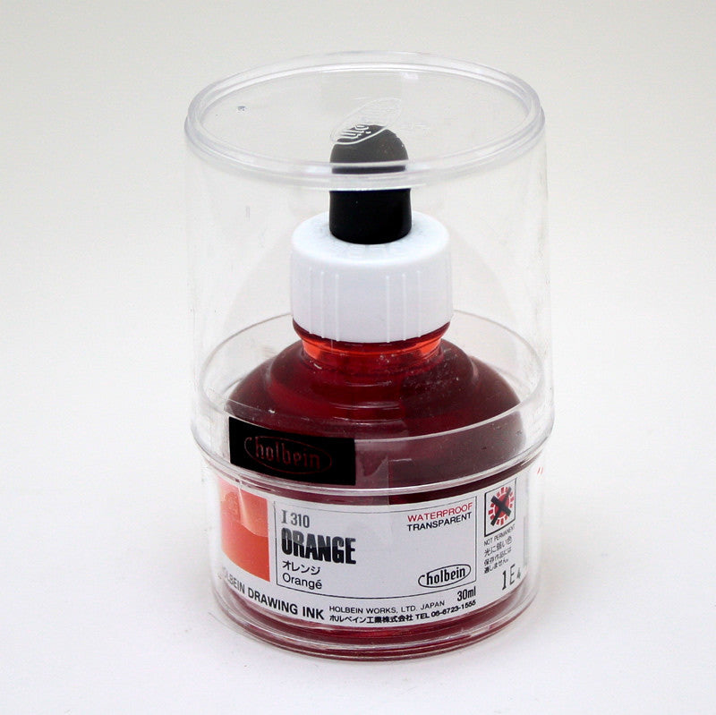 Drawing ink holbein I310 orange 30ml