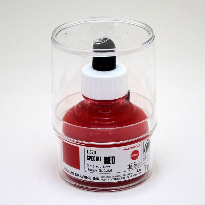 Drawing ink holbein I370 rouge spécial 30ml