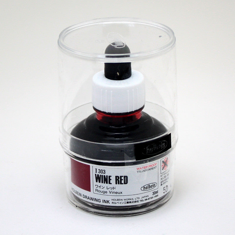 Drawing ink holbein I303 rouge vineux 30ml