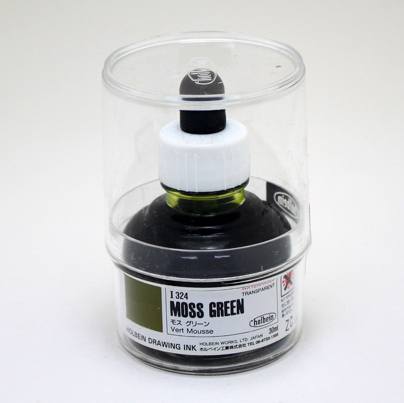 Drawing ink holbein I324 vert mousse 30ml