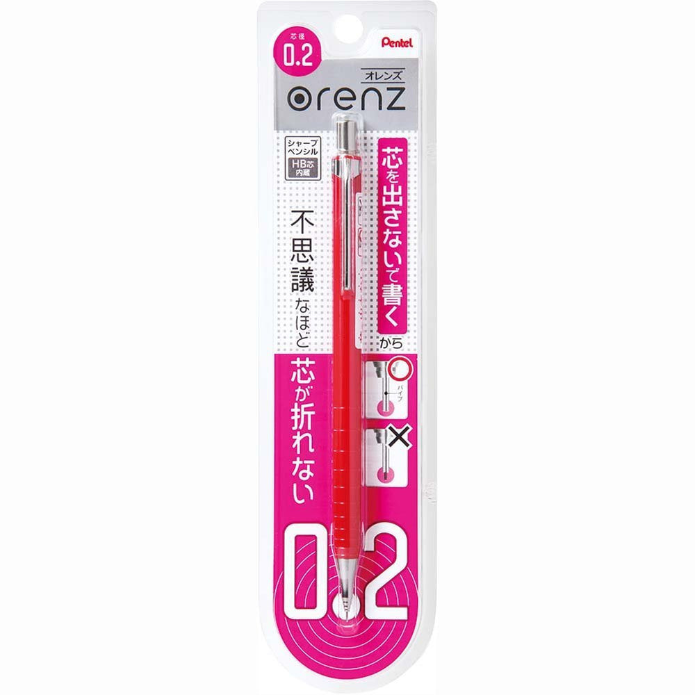 Pentel XPP507-AX - Matita Portamine A Pressione, Spessore Del Tratto 0,7 Mm, 100% Infrangibile, Confezione Blister, Colore Nero