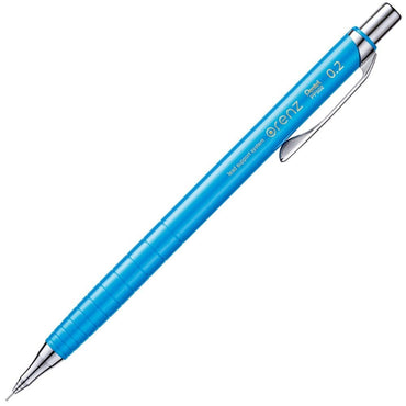 CYH Kit de Porte-mine 2 mm, 3 Pièces Mécanique Mechanical Pencil Bleu, Noir  et Argent
