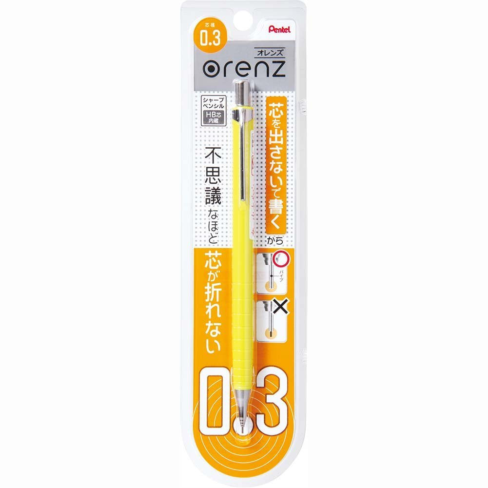 Portemine Pentel sharppencil orenz 0.3mm Yellow