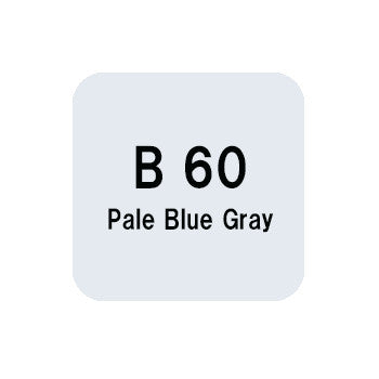 .Too COPIC sketch B60 Pale Blue Gray