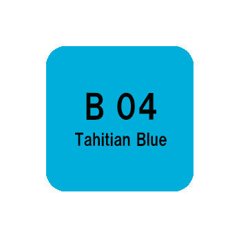 .Too COPIC sketch B04 Tahitian Blue