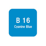 .Too COPIC sketch B16 Cyanine Blue