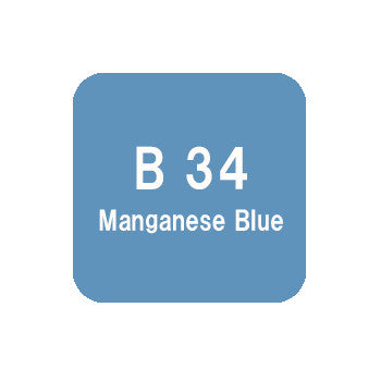 .Too COPIC sketch B34 Manganese Blue