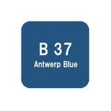 .Too COPIC sketch B37 Antwerp Blue