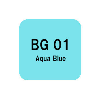 .Too COPIC sketch BG01 Aqua Blue