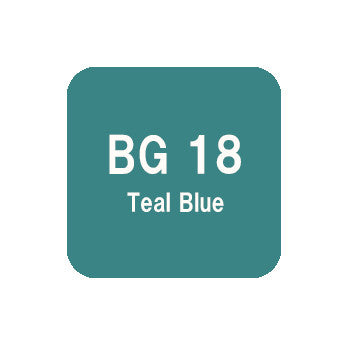 .Too COPIC sketch BG18 Teal Blue
