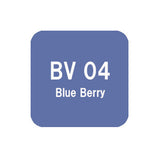 .Too COPIC sketch BV04 Blue Berry
