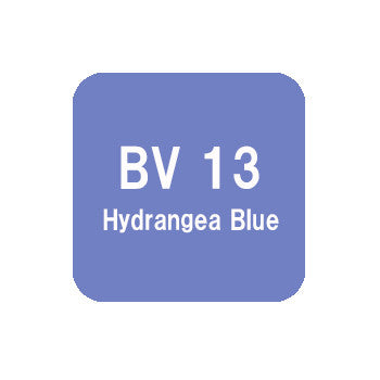 .Too COPIC sketch BV13 Hydrangea Blue