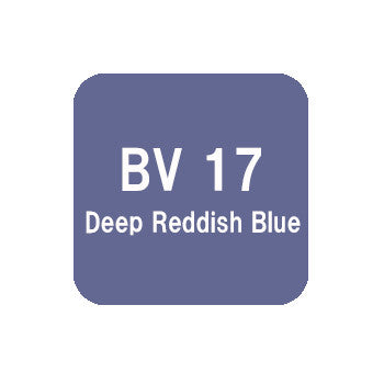 .Too COPIC sketch BV17 Deep Reddish Blue