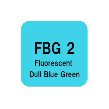 .Too COPIC sketch FBG2 Fluorescent Dull Blue Green