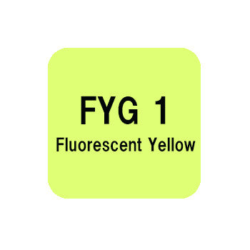 .Too COPIC sketch FYG1 Fluorescent Yellow