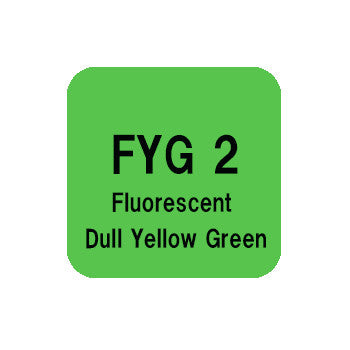 .Too COPIC sketch FYG2 Fluorescent Dull Yellow Green