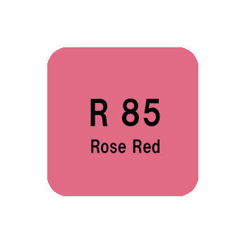 .Too COPIC sketch R85 Rose Red