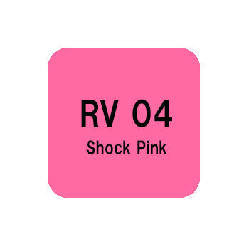 .Too COPIC sketch RV04 Shock Pink