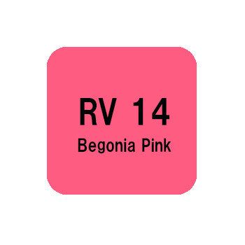 .Too COPIC sketch RV14 Begonia Pink
