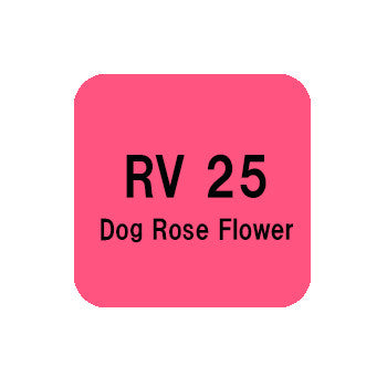 .Too COPIC sketch RV25 Dog Rose Flower