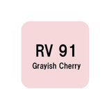 .Too COPIC sketch RV91 Grayish Cherry