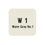 .Too COPIC sketch W1 Warm Gray No.1